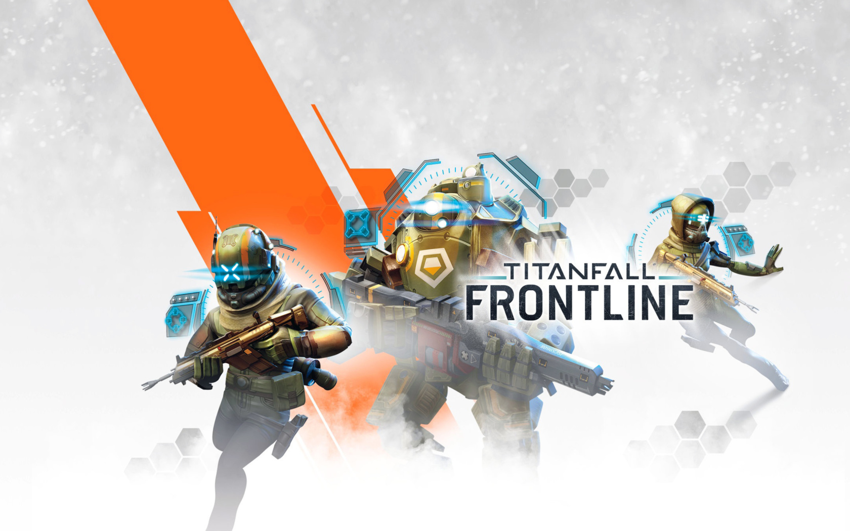 Titanfall Frontline Mobile Phone Game wallpaper 1680x1050