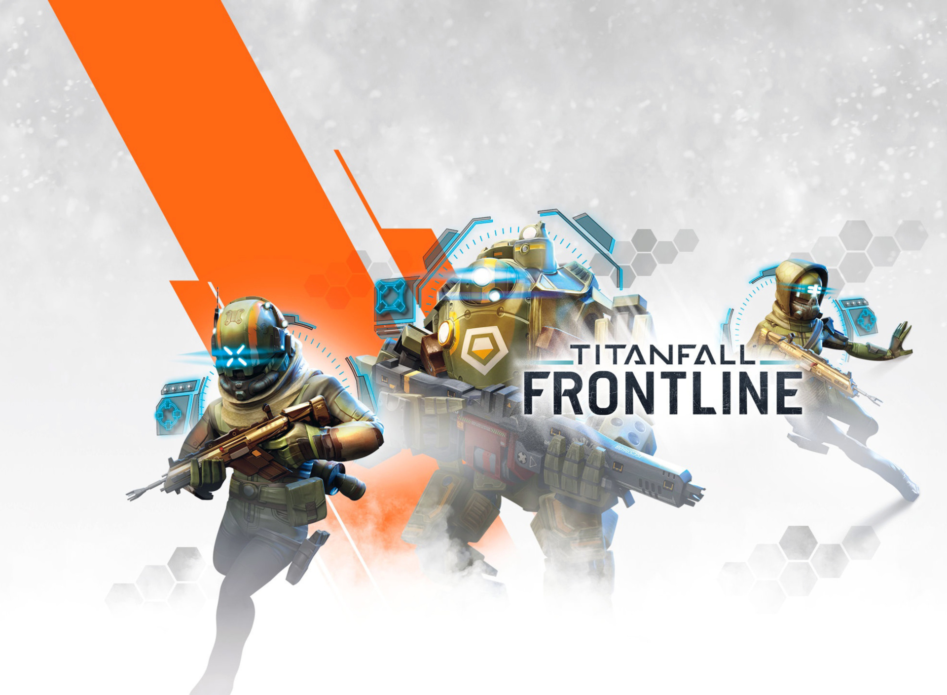 Обои Titanfall Frontline Mobile Phone Game 1920x1408