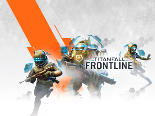 Das Titanfall Frontline Mobile Phone Game Wallpaper 320x240