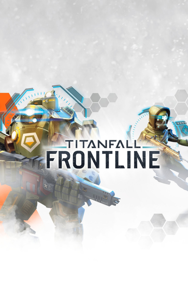 Обои Titanfall Frontline Mobile Phone Game 640x960