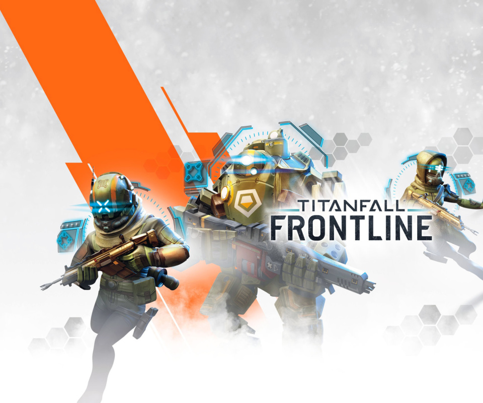 Обои Titanfall Frontline Mobile Phone Game 960x800
