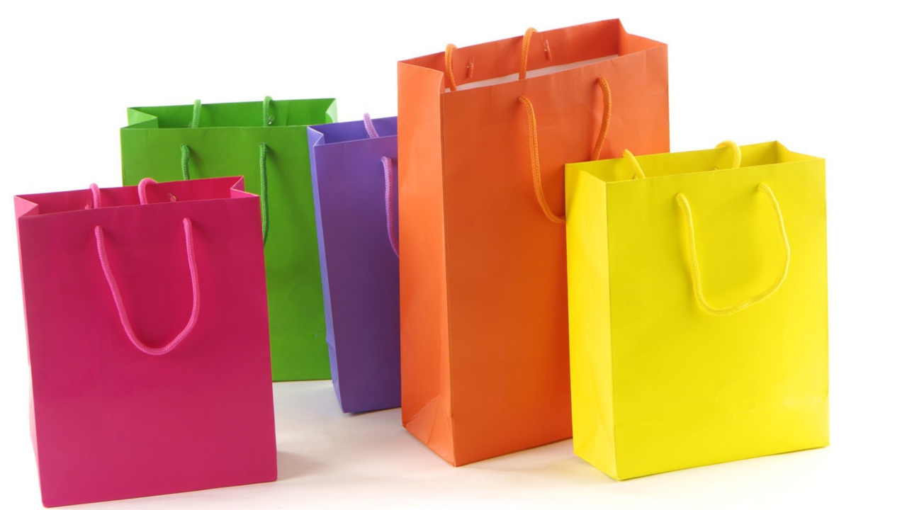 Shopping Bags wallpaper 1280x720