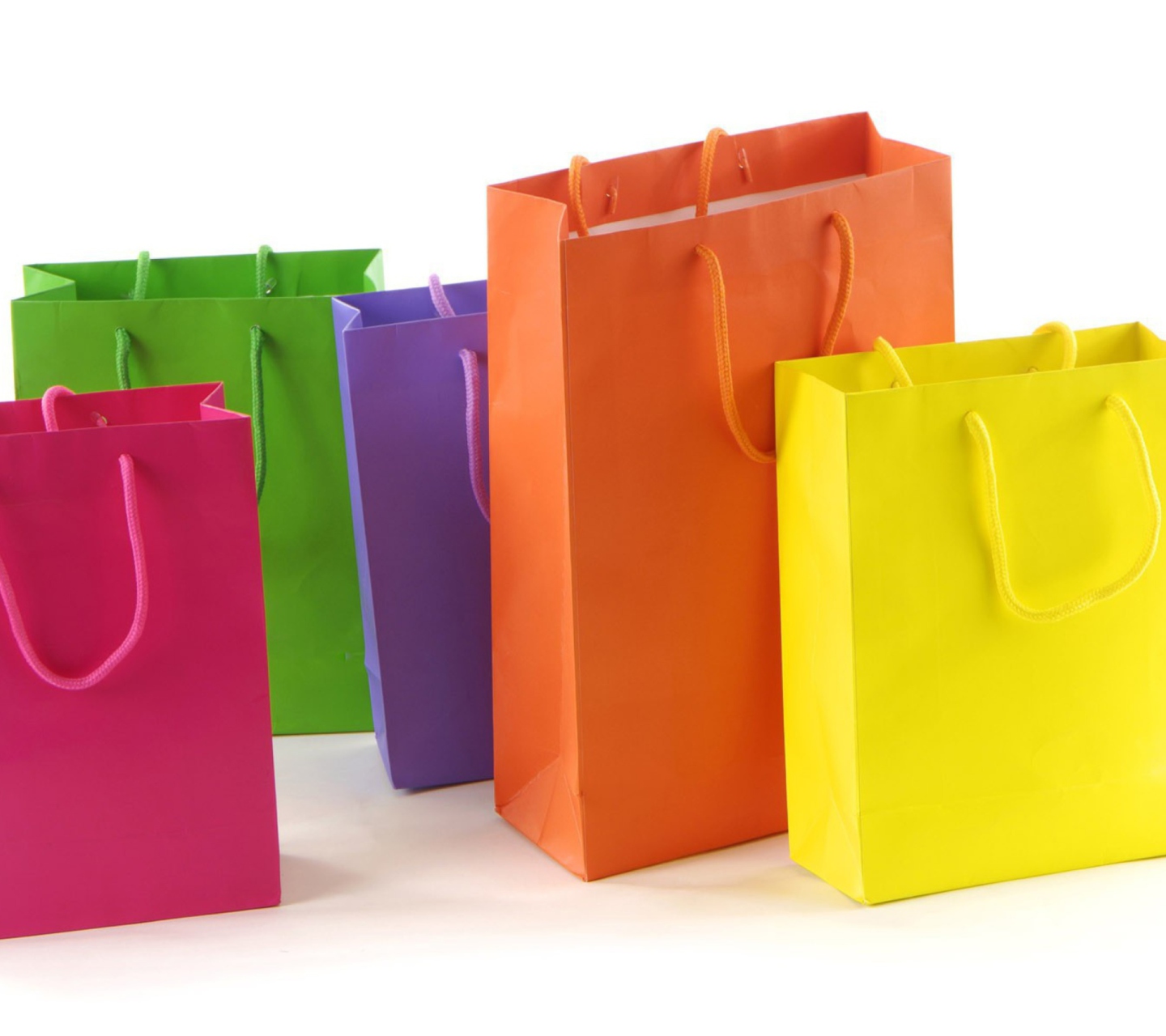 Das Shopping Bags Wallpaper 1440x1280