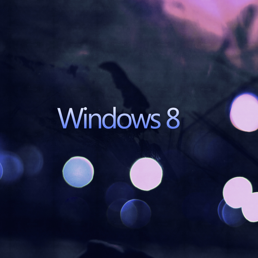 Das Windows 8 - Hi-Tech Wallpaper 1024x1024