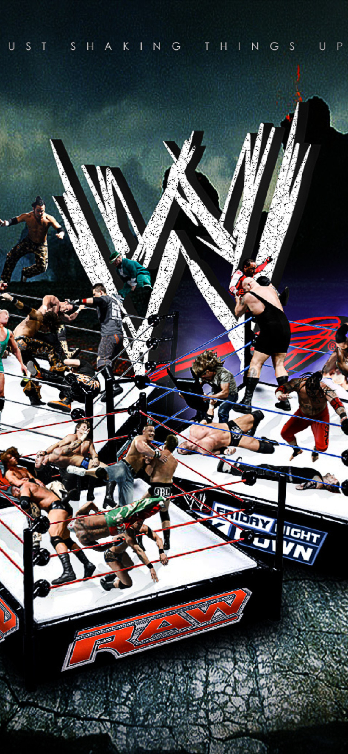 WWE Wrestlemania aj styles bayley becky lynch brawn strowman bray  wyatt HD phone wallpaper  Peakpx