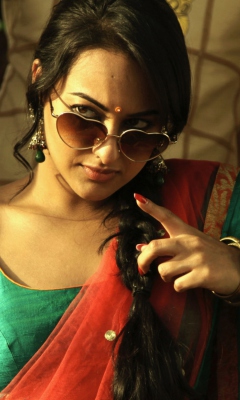 Sonakshi Sinha In Joker wallpaper 240x400