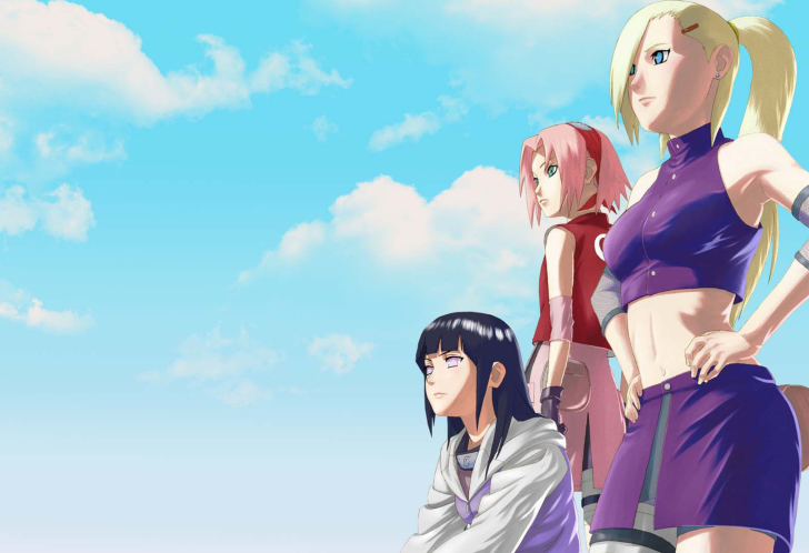 Das Naruto Girls - Sakura and Hinata Hyuga Wallpaper