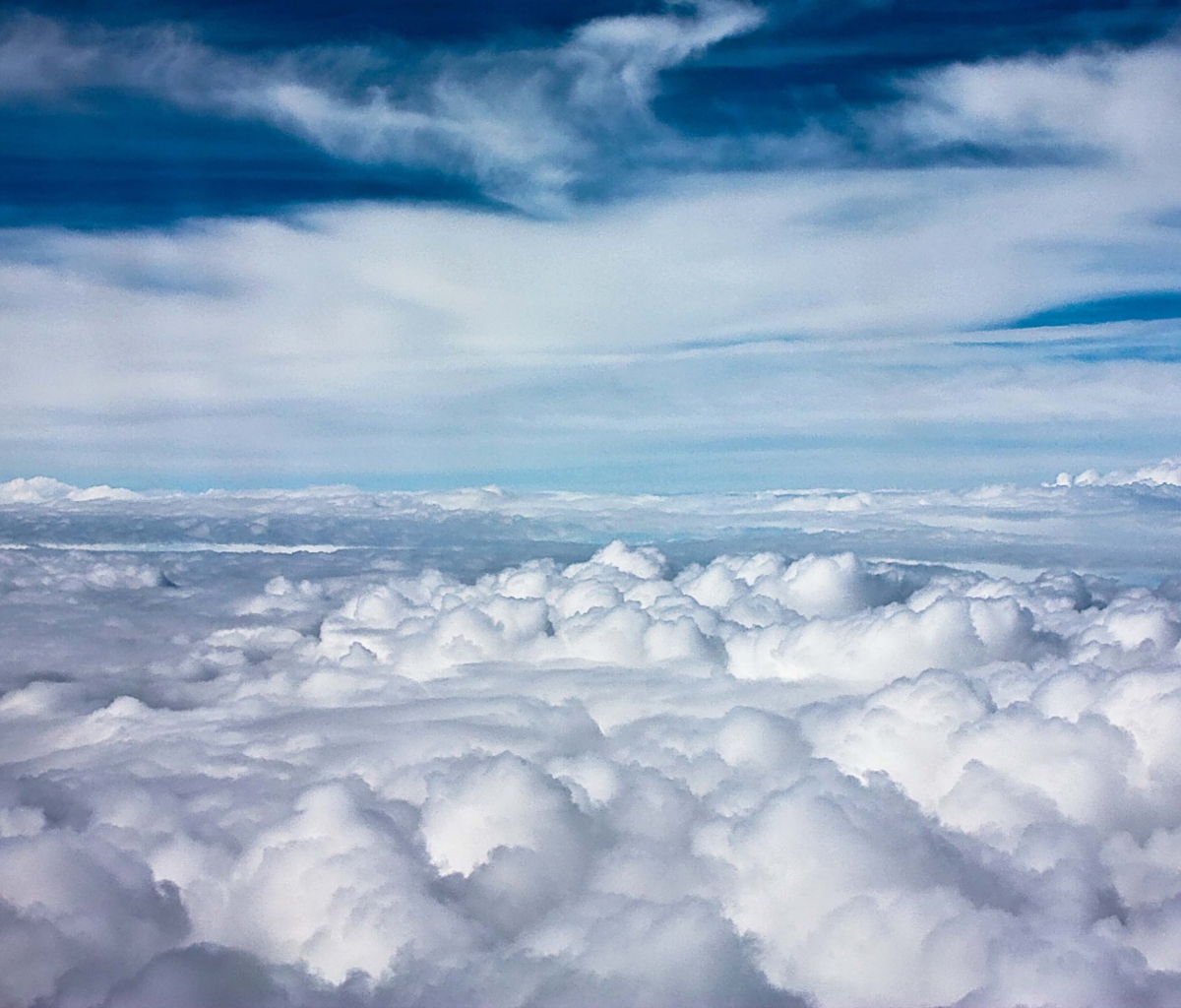 Above Clouds wallpaper 1200x1024