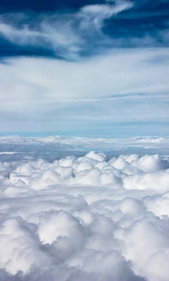 Screenshot №1 pro téma Above Clouds 240x400