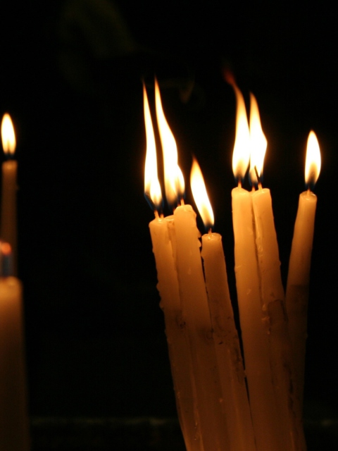 Sfondi Candle Light 480x640