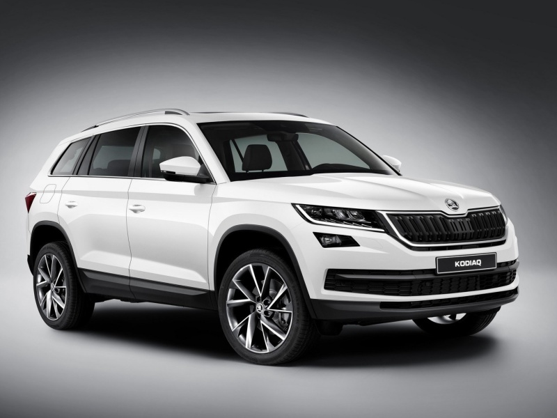 Sfondi Skoda Kodiaq White 800x600