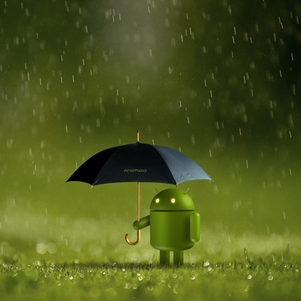 Sfondi Android Rain 1024x1024