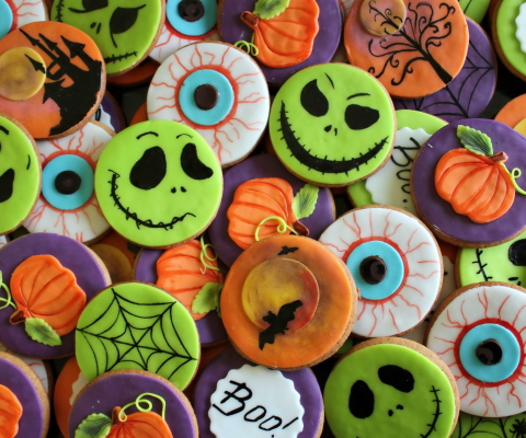 Scary Cookies screenshot #1 480x400