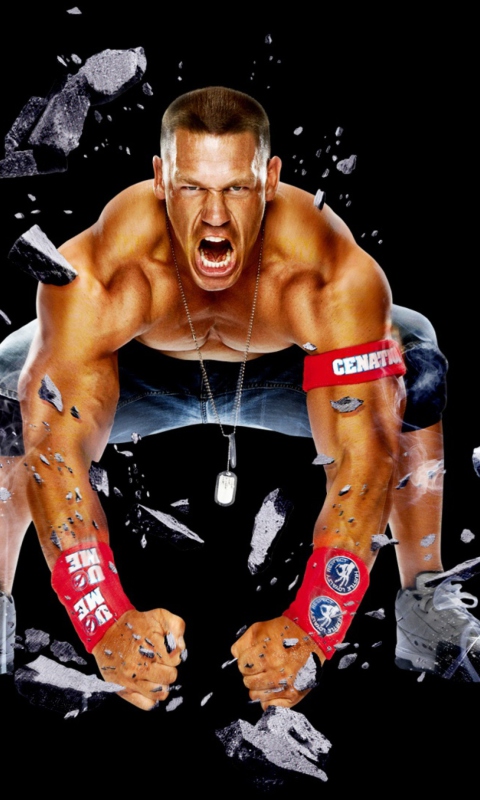 Обои John Cena 480x800