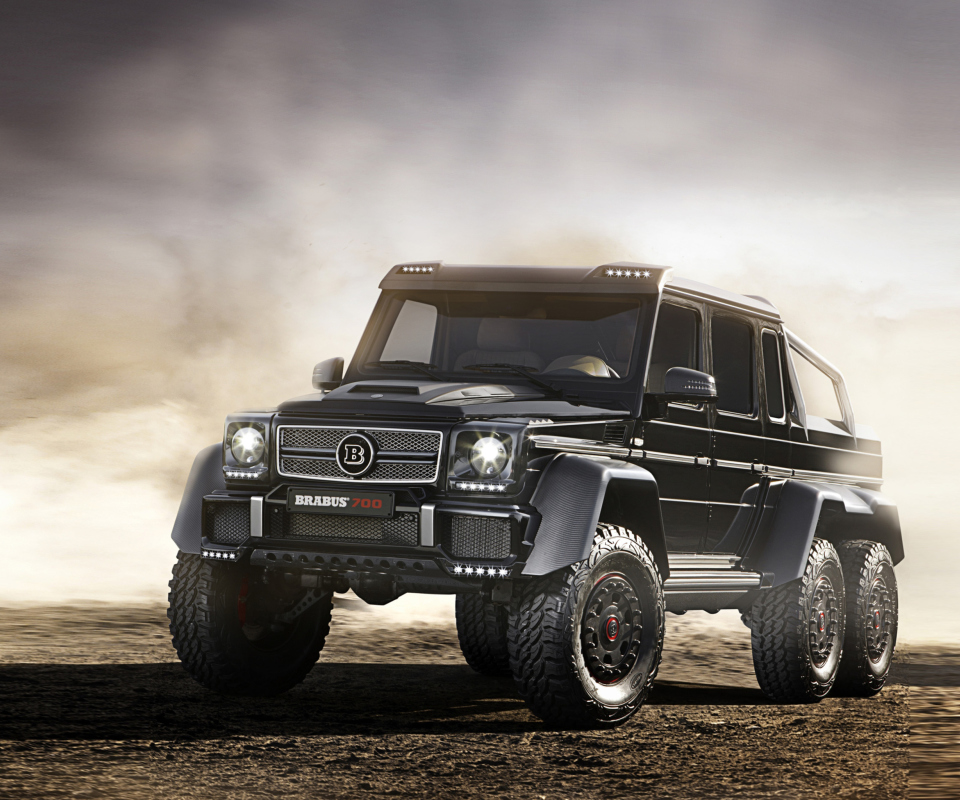 Fondo de pantalla Brabus G 63 AMG 6x6 960x800