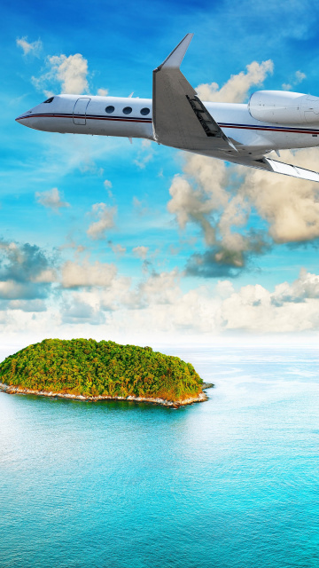 Private Island Luxury Holiday wallpaper 360x640