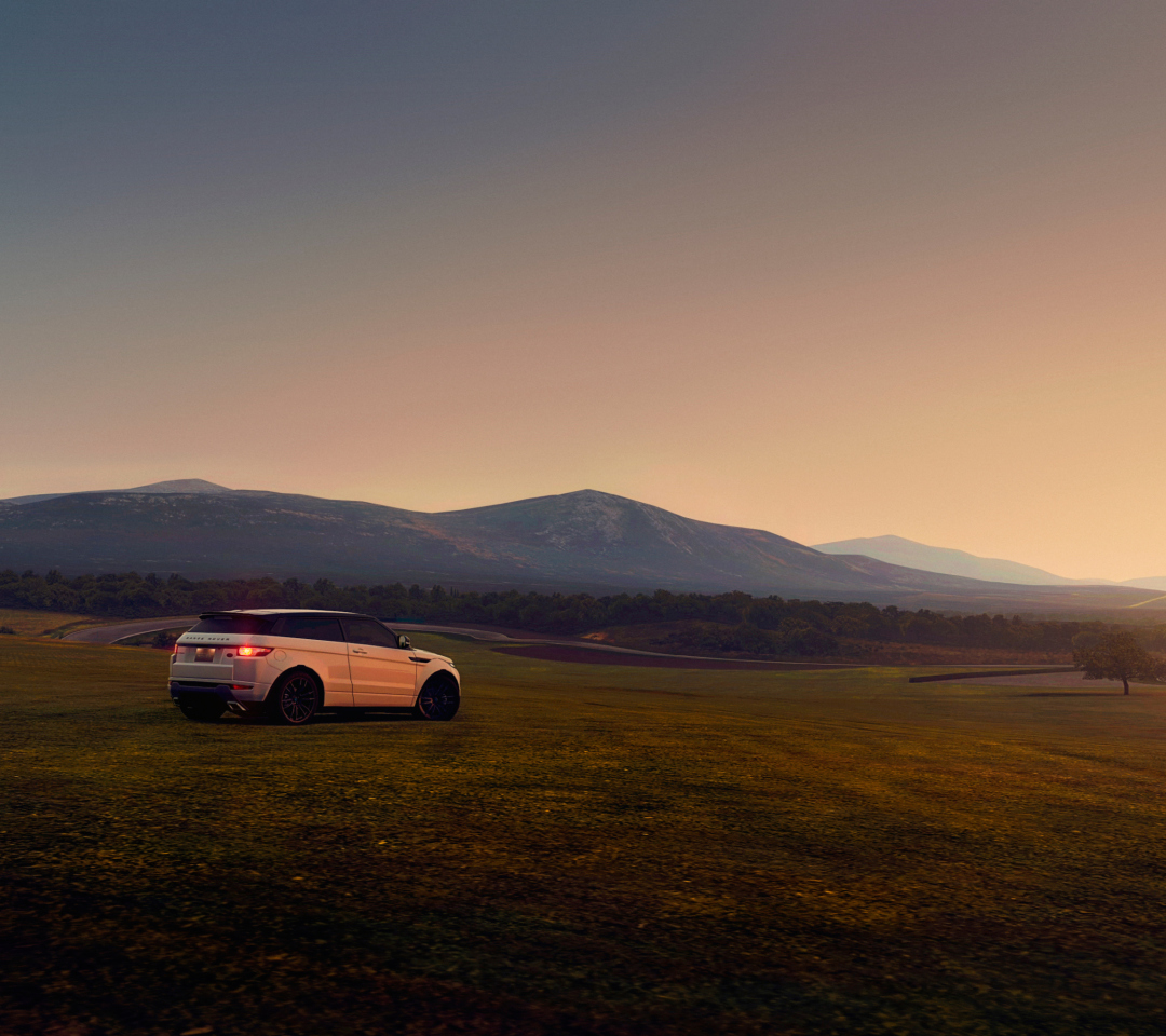 White Range Rover screenshot #1 1080x960
