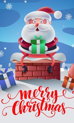 Screenshot №1 pro téma Santas Christmas Song 240x400