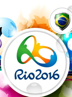 Das Olympic Games Rio 2016 Wallpaper 240x320