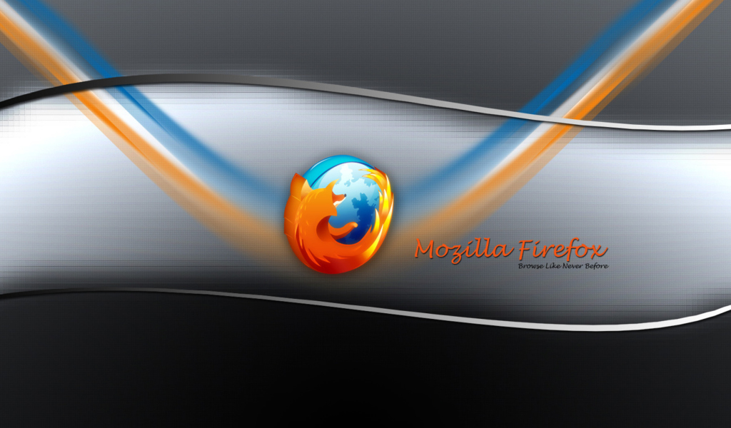 Das Mozilla Firefox Wallpaper 1024x600