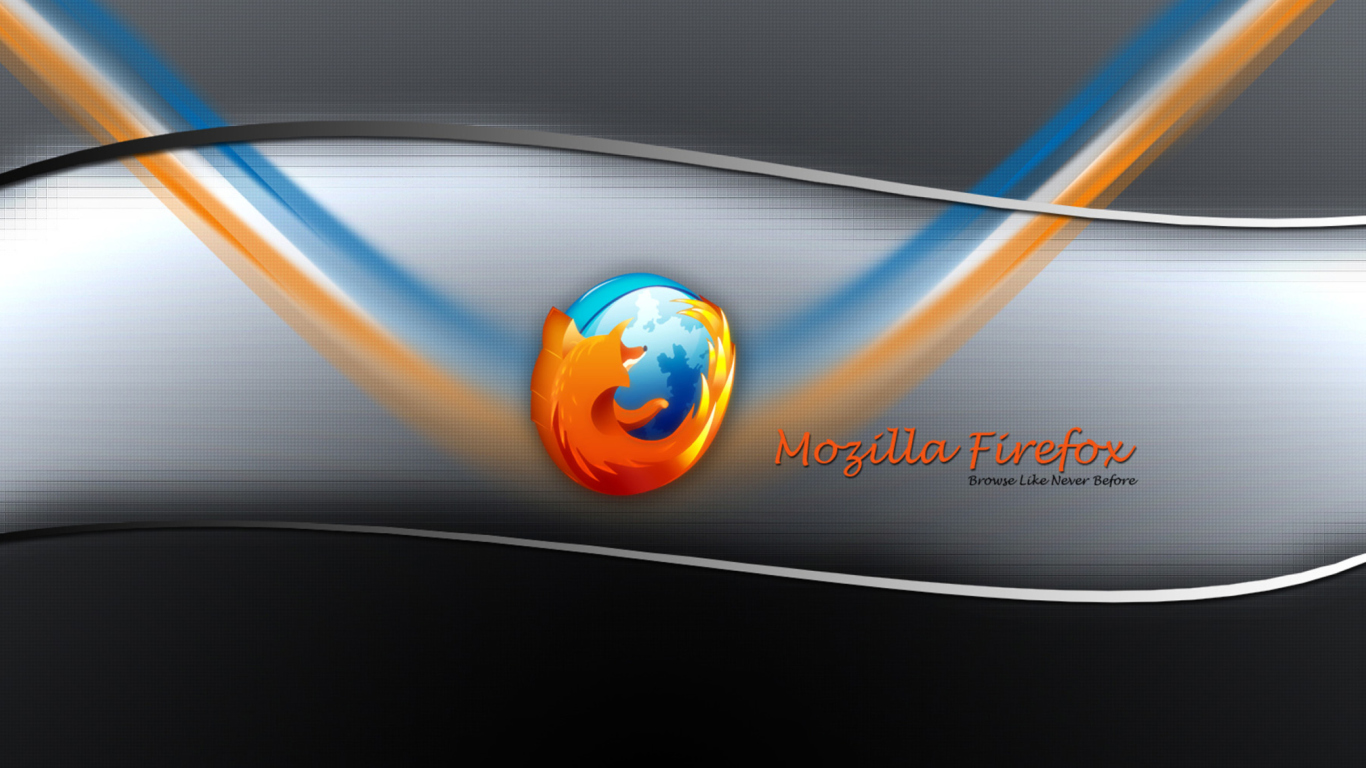 Das Mozilla Firefox Wallpaper 1366x768
