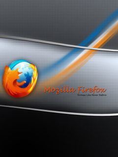 Das Mozilla Firefox Wallpaper 240x320