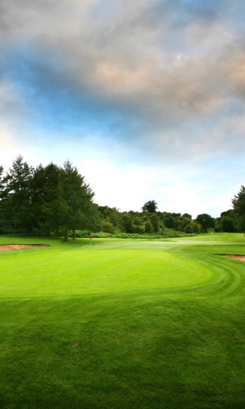 Golf Course wallpaper 480x800