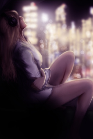 City Girl Drawing screenshot #1 320x480