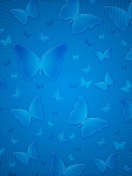 Sfondi Blue Butterflies 132x176