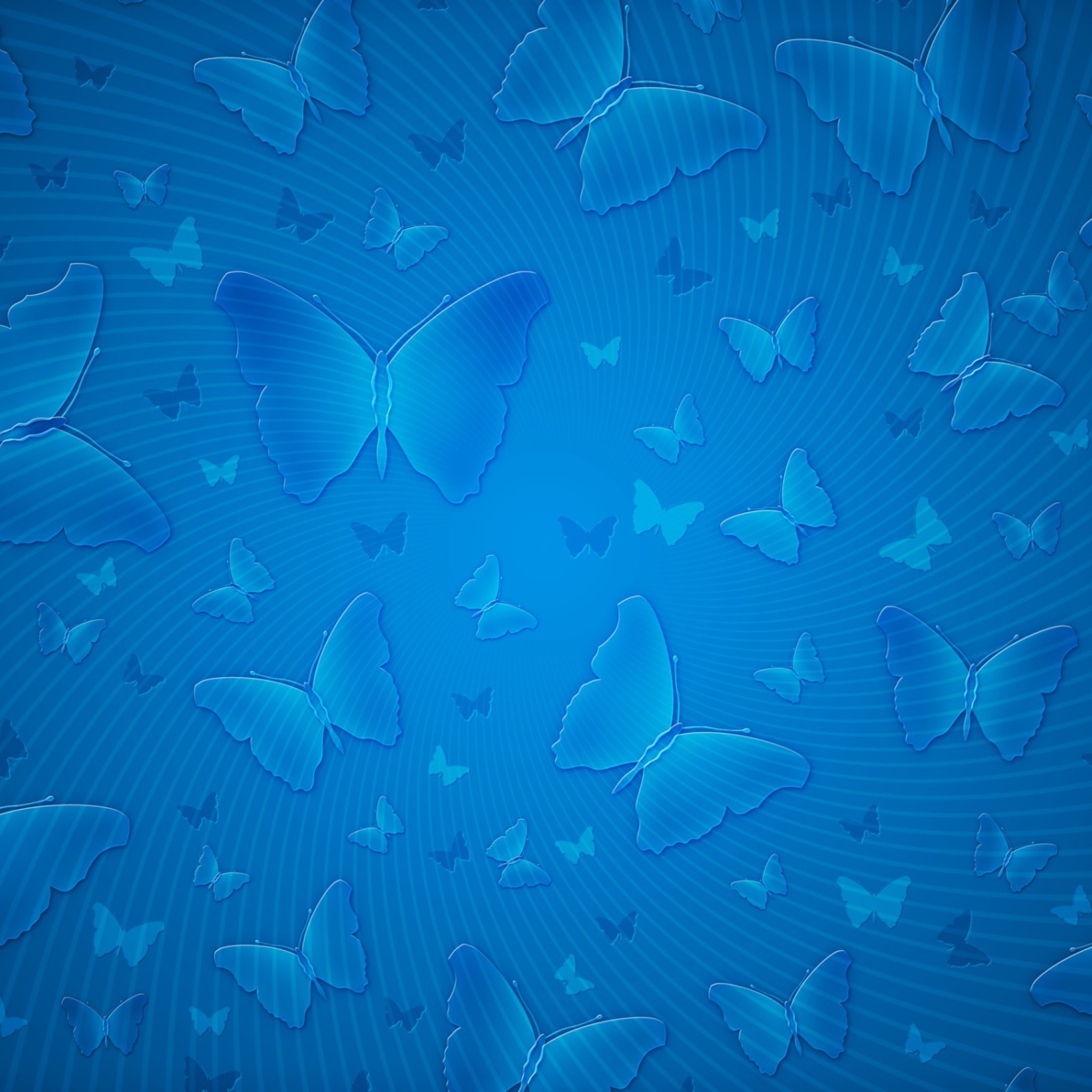 Blue Butterflies screenshot #1 2048x2048