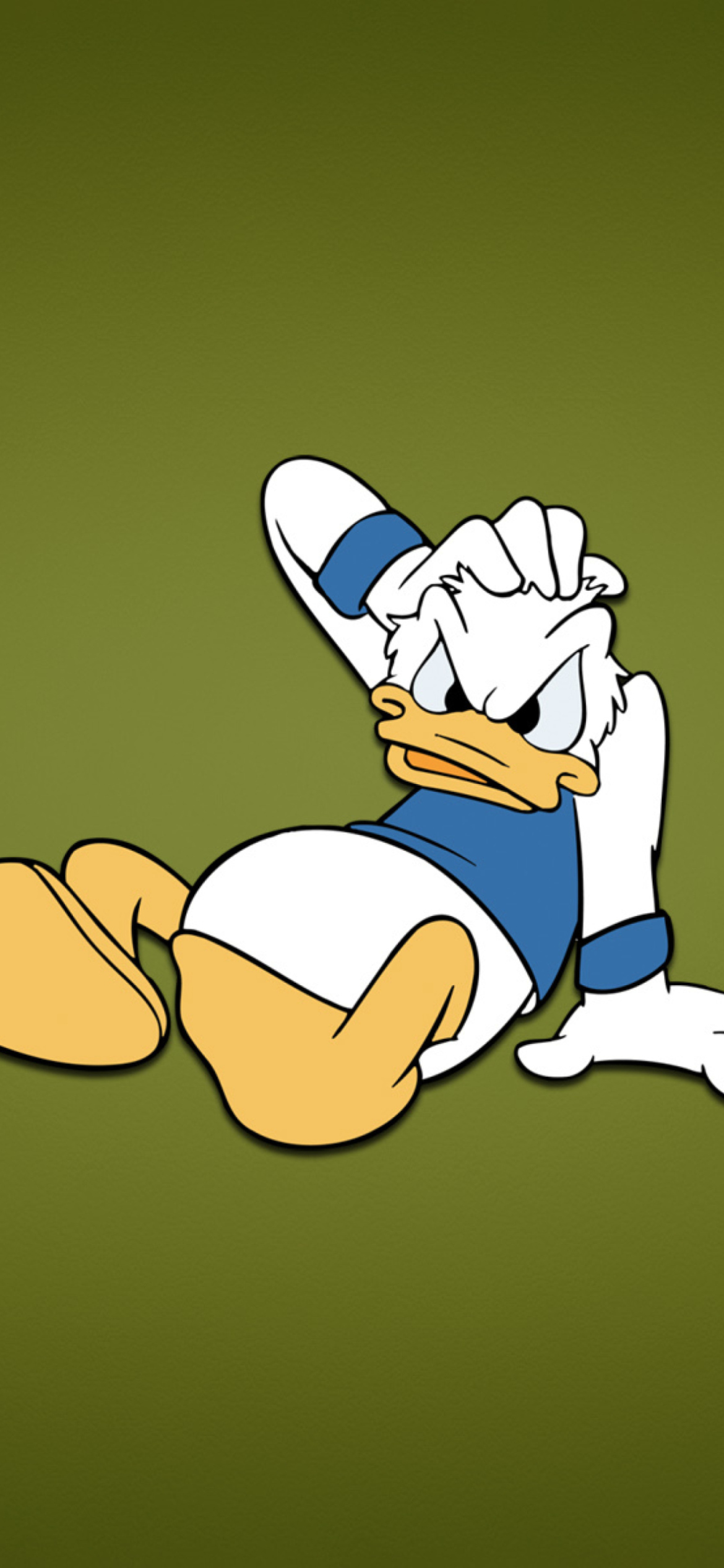 Funny Donald Duck wallpaper 1170x2532