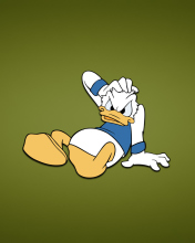Обои Funny Donald Duck 176x220