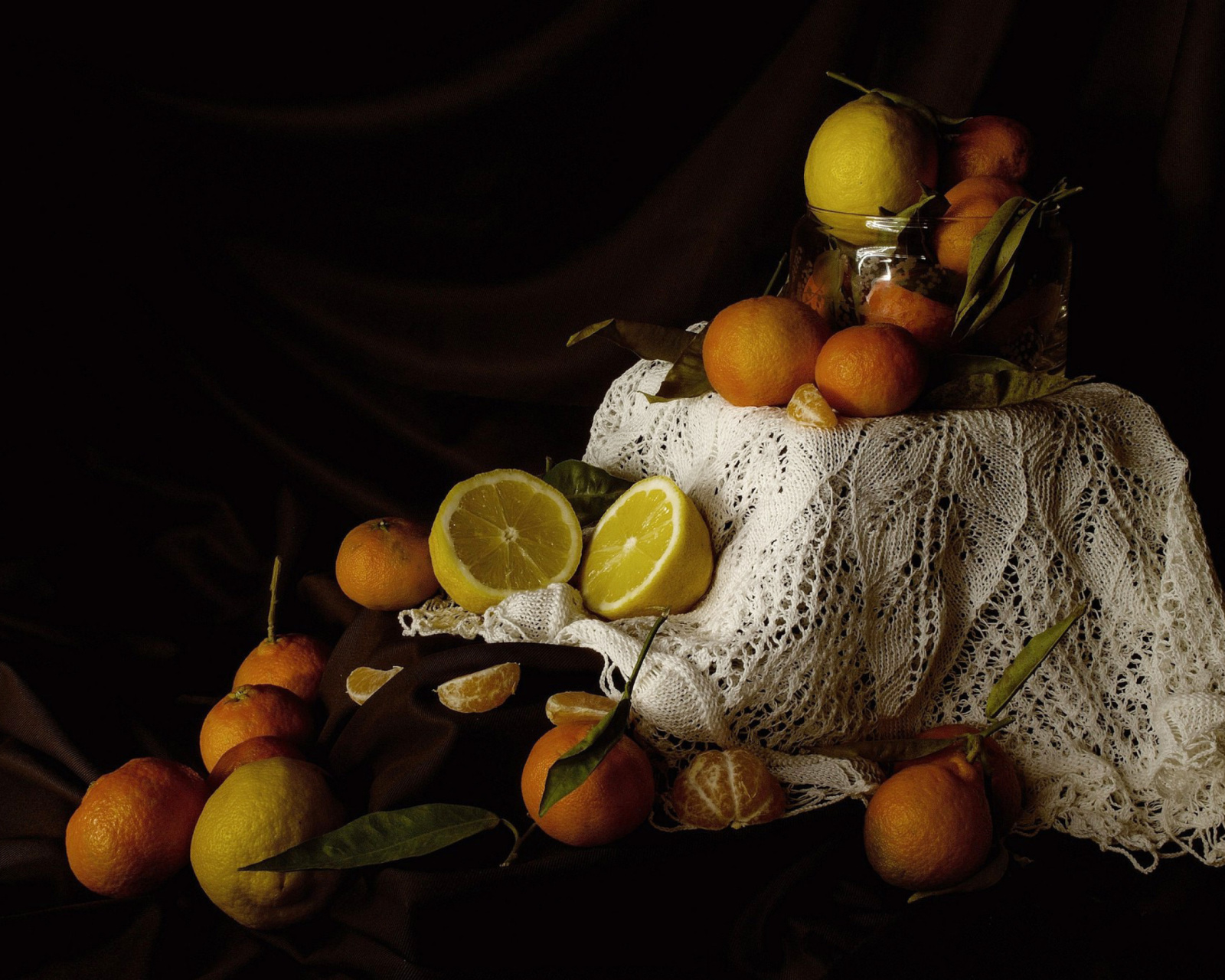 Das Still Life with Fruit Wallpaper 1600x1280