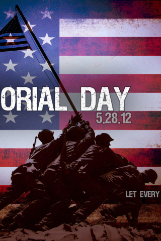 Das Memorial Day Wallpaper 320x480