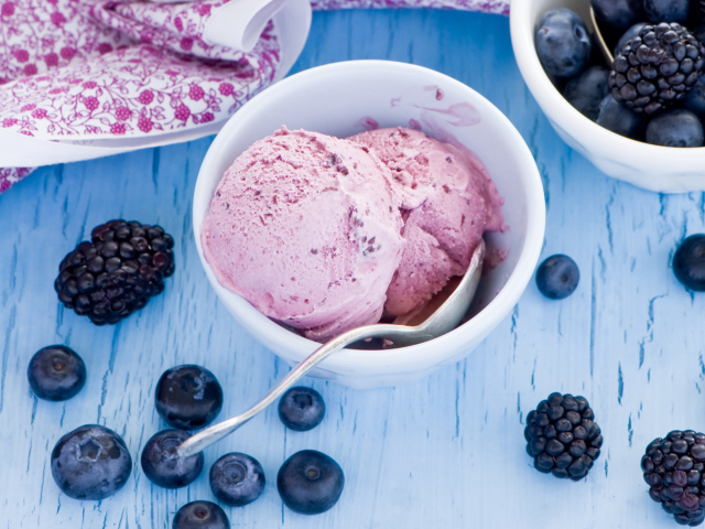 Das Berry Ice Cream Wallpaper 640x480