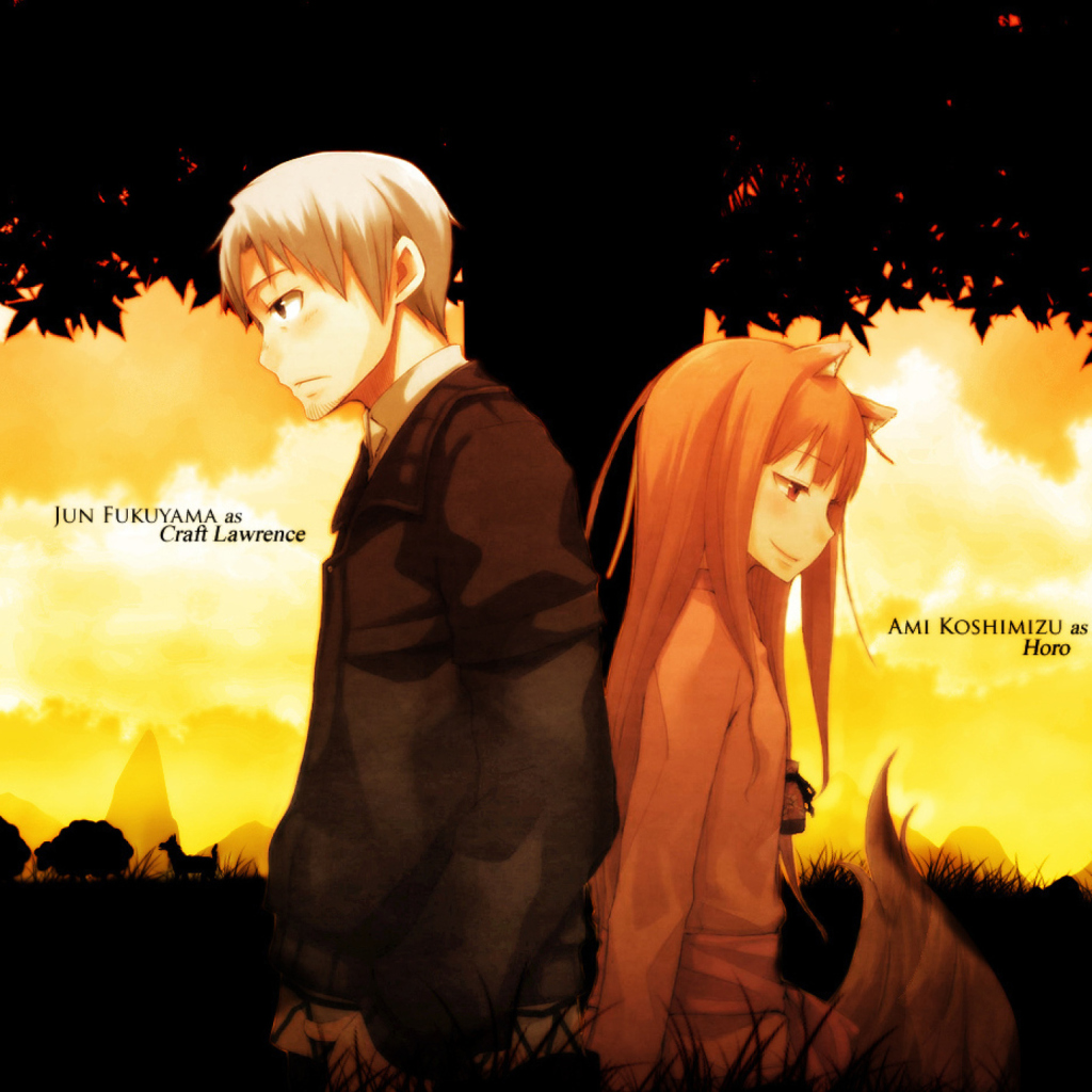 Spice And Wolf wallpaper 1024x1024