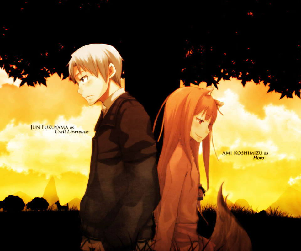 Spice And Wolf wallpaper 960x800