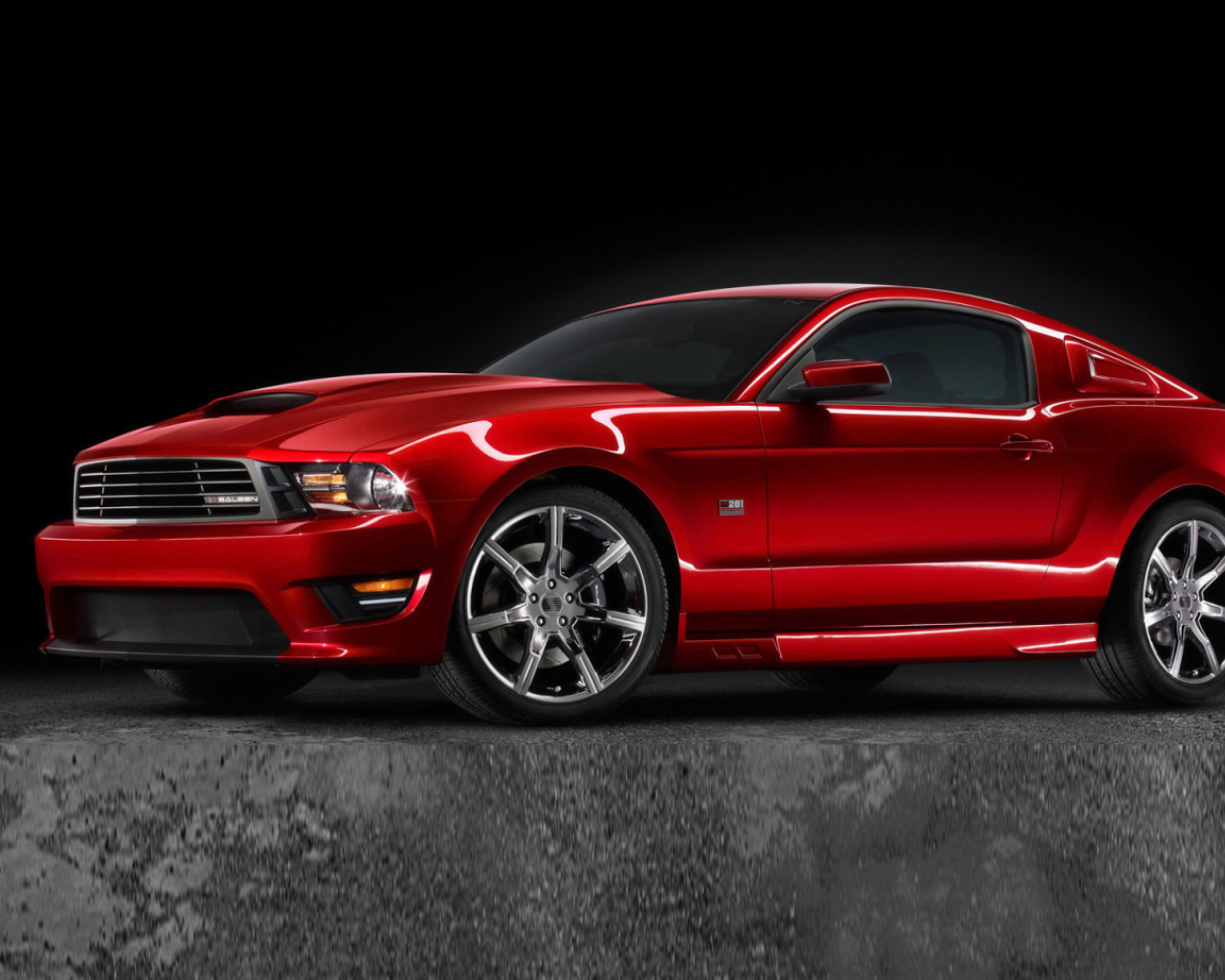 Das Saleen S281 Supercharged Mustang Wallpaper 1280x1024