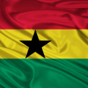 Fondo de pantalla Ghana Flag 128x128