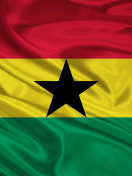 Screenshot №1 pro téma Ghana Flag 132x176