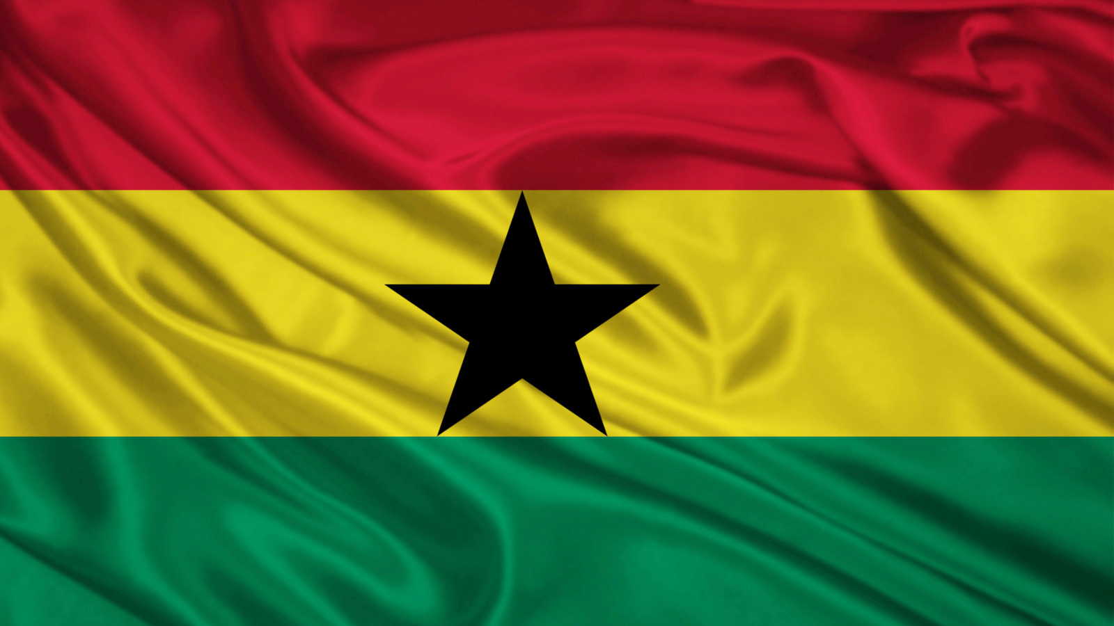 Sfondi Ghana Flag 1600x900