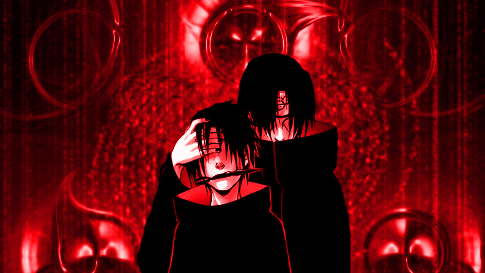 Screenshot №1 pro téma Itachi Uchiha 1920x1080