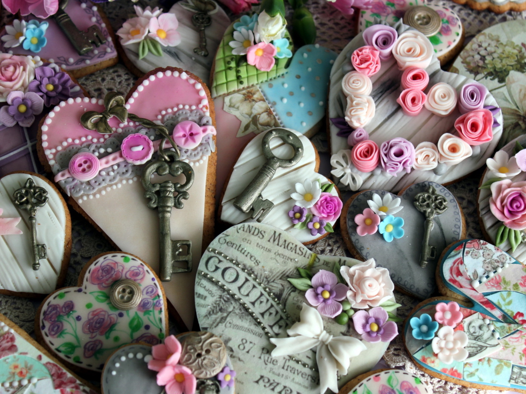 French Vintage Style Cookies screenshot #1 1024x768