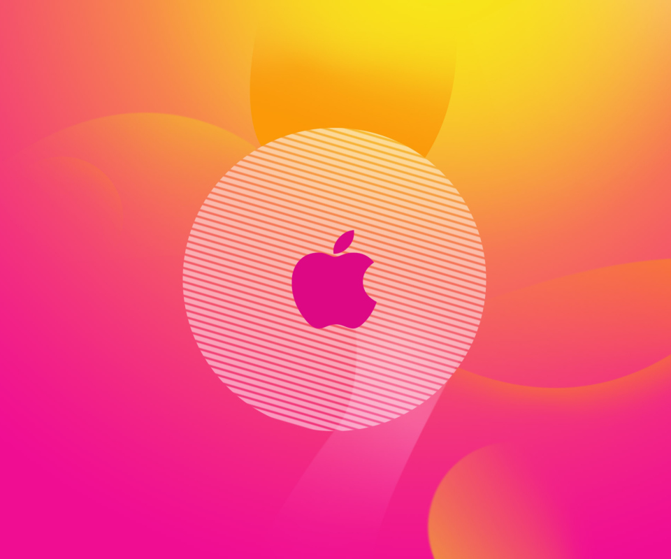 Pinky Apple Logo screenshot #1 960x800