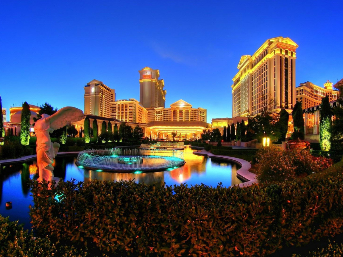 Das Caesars Palace Las Vegas Hotel Wallpaper 1152x864