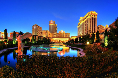 Caesars Palace Las Vegas Hotel wallpaper 480x320