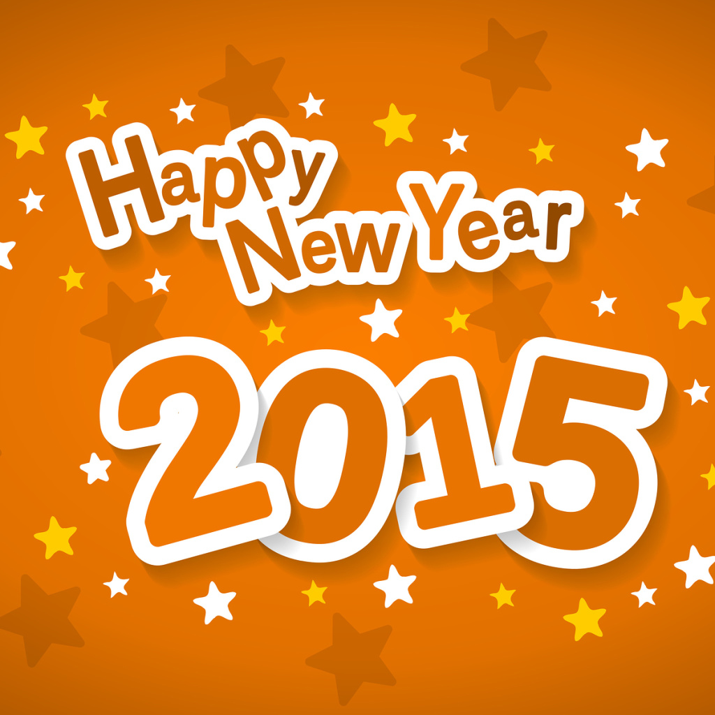 Happy New Year 2015 wallpaper 1024x1024