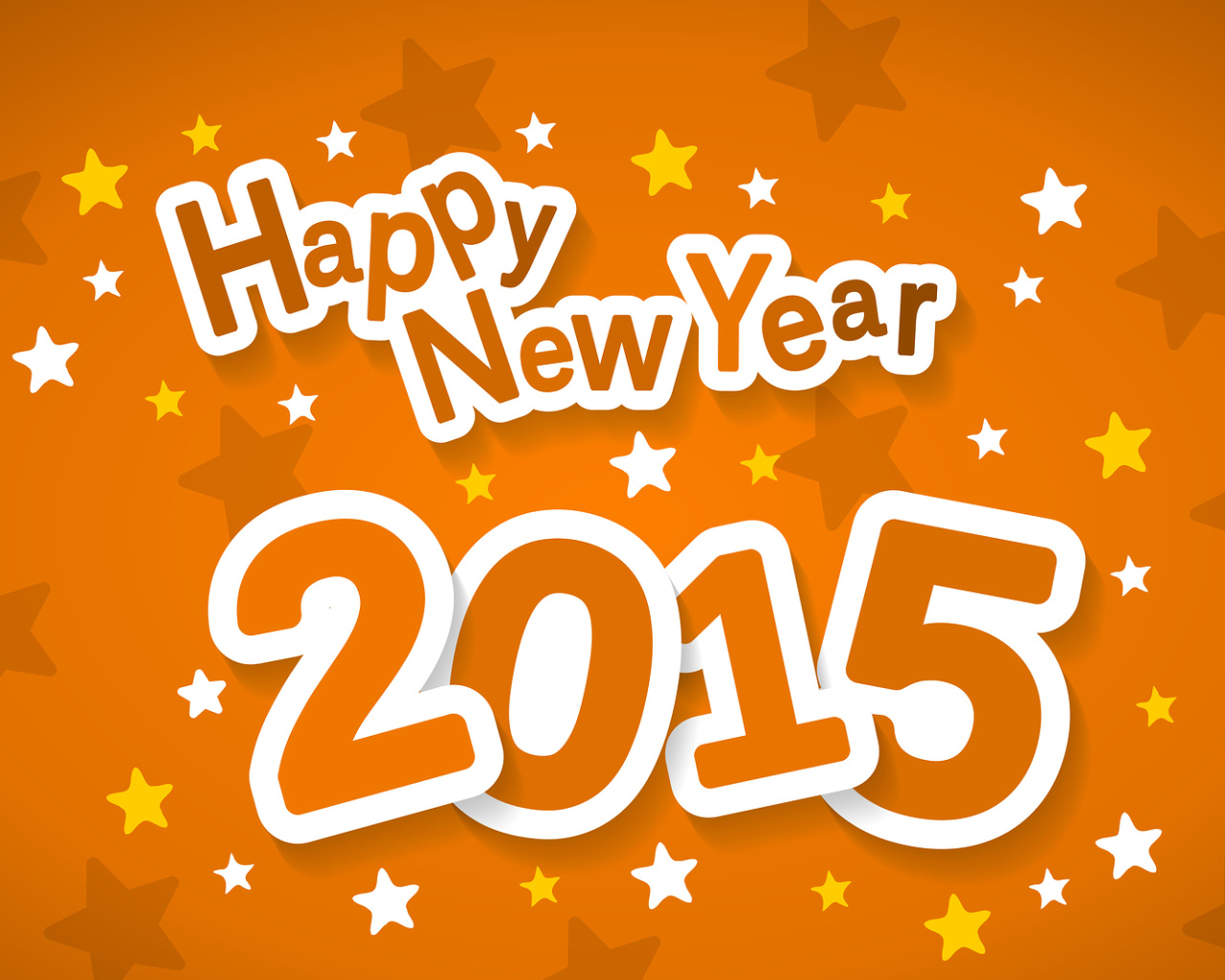 Fondo de pantalla Happy New Year 2015 1280x1024