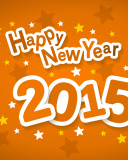 Das Happy New Year 2015 Wallpaper 128x160
