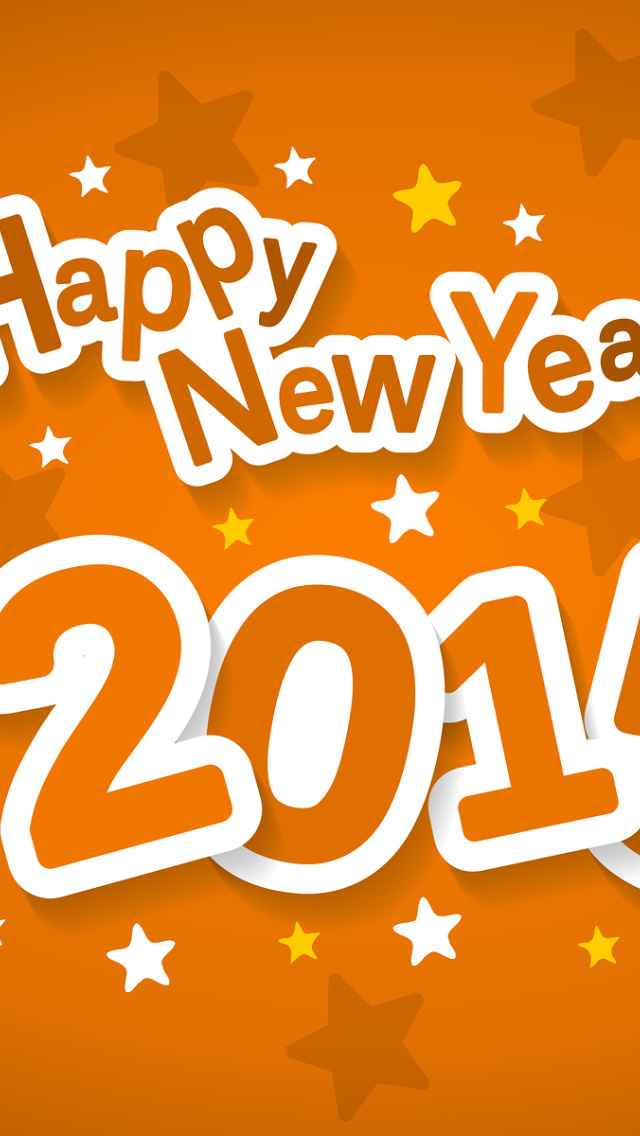 Das Happy New Year 2015 Wallpaper 640x1136